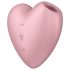Satisfyer Cutie Heart - Ladattava Ilmanpaine Klitorisvibraattori (Pinkki)