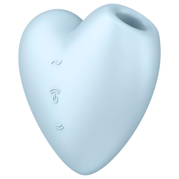 Satisfyer Cutie Heart - ladattava ilmavirta klitorisvibraattori (sininen)