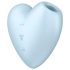 Satisfyer Cutie Heart - ladattava ilmavirta klitorisvibraattori (sininen)