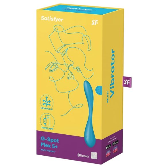 Satisfyer - G-piste vibraattori - taipuisa, älytoiminto - vihreä