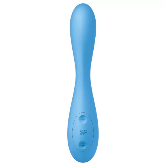 Satisfyer G-spot Flex 4 - sovelluksella ohjattava G-pistevibraattori (turkoosi)
