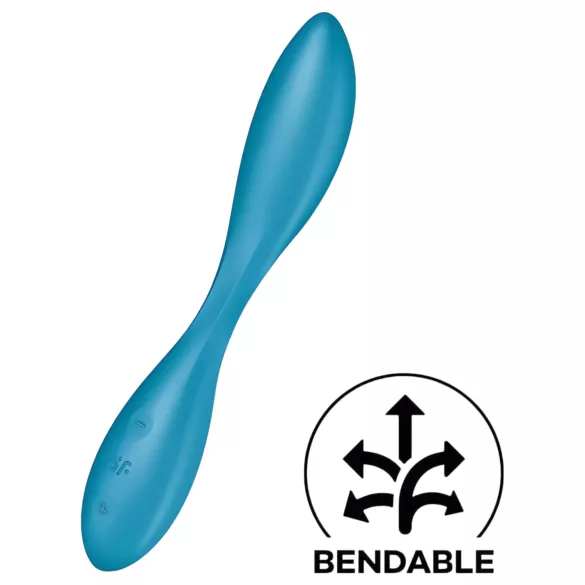 Satisfyer G-spot Flex 1 - ladattava, vedenpitävä G-pistevibraattori (vihreä)