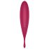 Satisfyer Twirling Pro - älykäs 2-in-1 klitorisvibraattori (punainen)