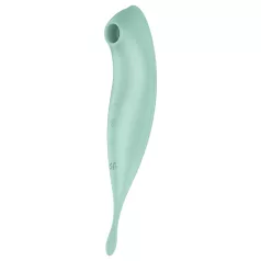   Satisfyer Twirling Pro - klitoriskiihotin ja vibraattori - mintunvihreä
