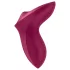 Satisfyer Exciterrr - pyörivillä helmillä varustettu klitoriskiihotin (punainen)