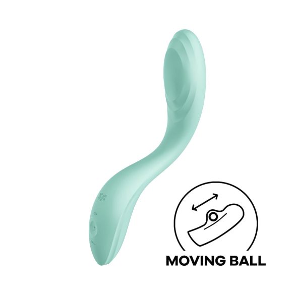 Satisfyer Rrrolling - G-piste vibraattori liikkuvilla kuulilla - mintunvihreä