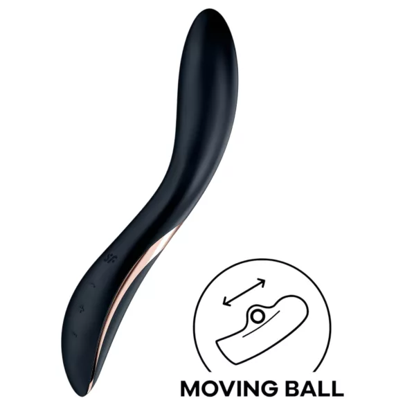 Satisfyer Rrrolling - G-pistevibraattori liikkuvilla kuulilla - musta