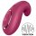 Satisfyer Dipping Delight - ladattava klitoriskiihotin (punainen)