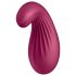 Satisfyer Dipping Delight - ladattava klitoriskiihotin (punainen)