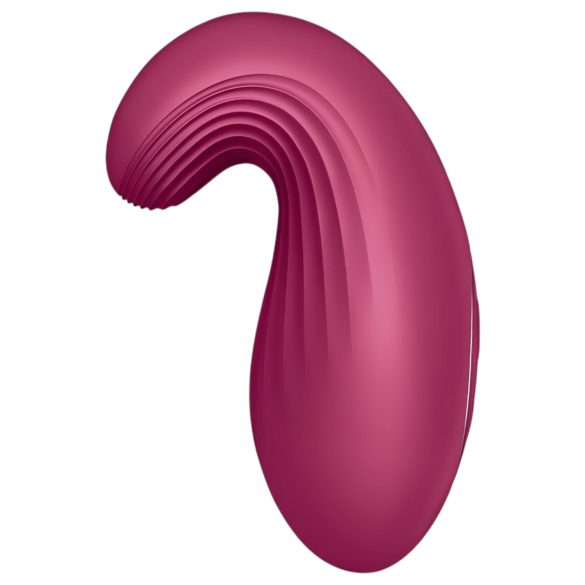 Satisfyer Dipping Delight - klitoriskiihotin - ladattava - punainen