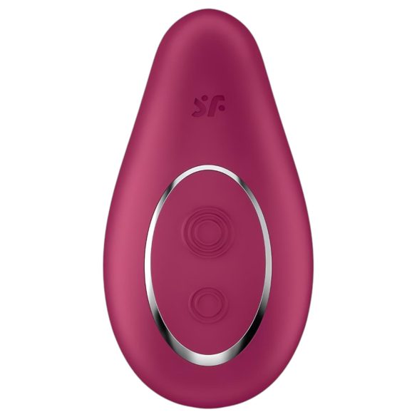 Satisfyer Dipping Delight - klitoriskiihotin - ladattava - punainen