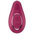 Satisfyer Dipping Delight - ladattava klitoriskiihotin (punainen)