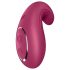 Satisfyer Dipping Delight - ladattava klitoriskiihotin (punainen)
