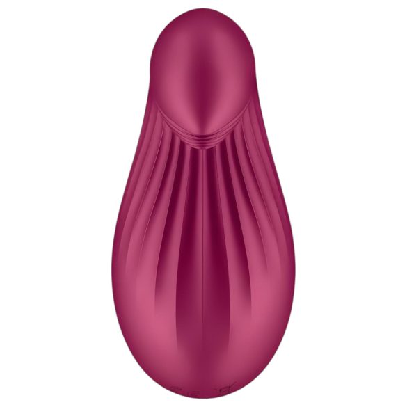 Satisfyer Dipping Delight - klitoriskiihotin - ladattava - punainen