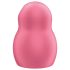 Satisfyer Pro To Go 1 - ladattava ilmapulsio klitorisstimulaattori (punainen)