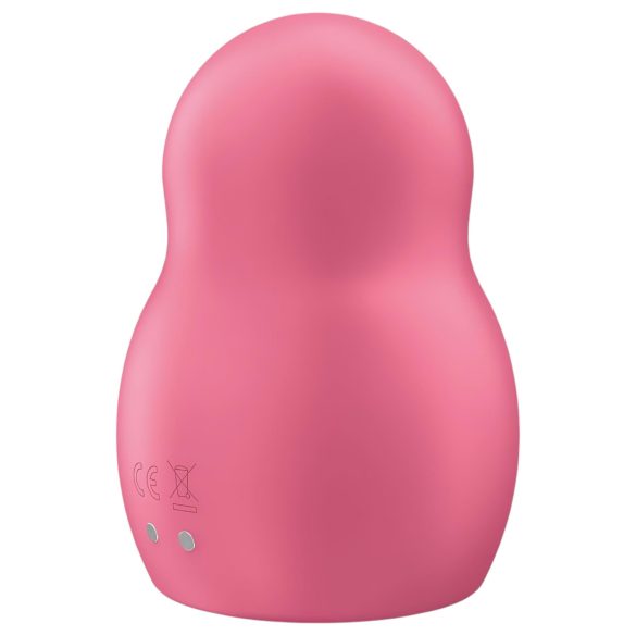 Satisfyer Pro To Go 1 - ladattava klitoriskiihotin ilmapulssi - punainen
