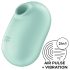 Satisfyer Pro To Go 2 - Akkulaturilla varustettu klitoriskiihotin (minttu)
