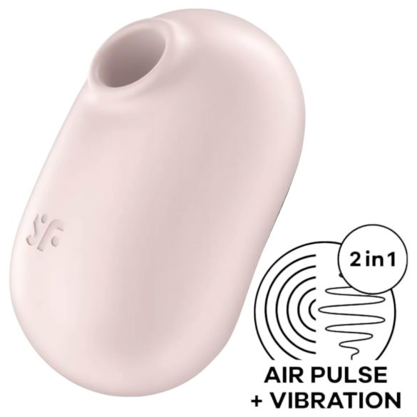 Satisfyer Pro To Go 2 - Ilmavirtauksella Klitorisstimulaattori (beige)