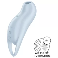   Satisfyer Pocket Pro 1 - klitoriskiihotin ilmanpaineella - sininen