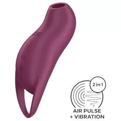   Satisfyer Pocket Pro 1 - ladattava klitoriskiihotin - ilmapulssi - violetti