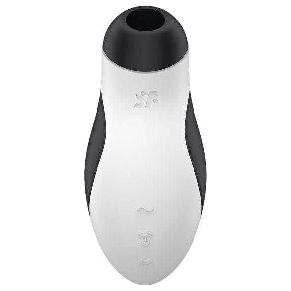 Satisfyer Orca - klitoriskiihotin ilmalla - vedenpitävä - mustavalkoinen