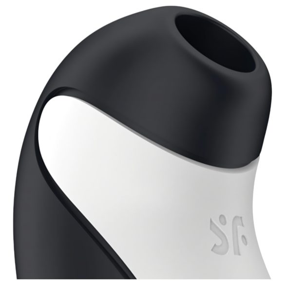 Satisfyer Orca - klitoriskiihotin ilmalla - vedenpitävä - mustavalkoinen