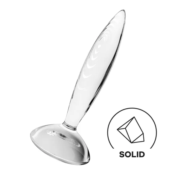 Satisfyer Sparkling Crystal - lasidildo - uurrettu - kirkas