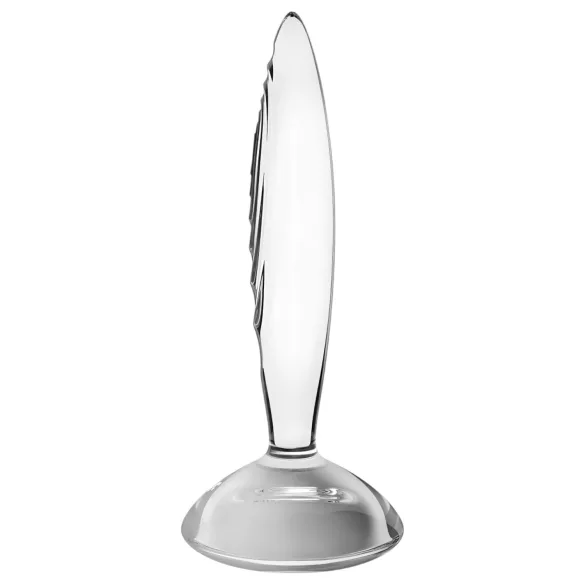 Satisfyer Sparkling Crystal - lasidildo - uurrettu - kirkas