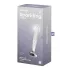 Satisfyer Sparkling Crystal - lasidildo - uurrettu - kirkas