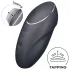 Satisfyer Tap & Climax 1 - 2-in-1 klitoriskiihotin ja vibraattori - musta