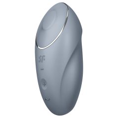Satisfyer - 2-in-1 klitoriskiihotin ja vibraattori - harmaa