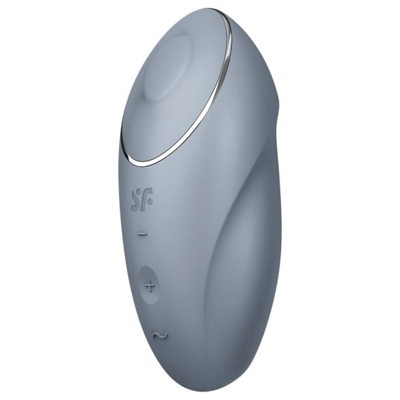 Satisfyer - 2-in-1 klitoriskiihotin ja vibraattori - harmaa