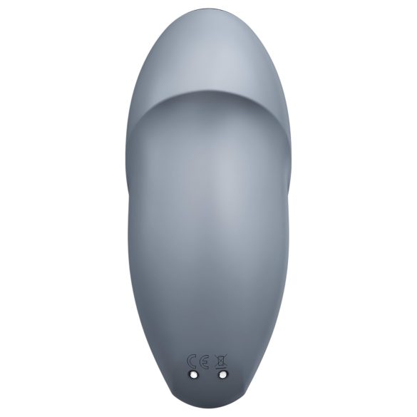 Satisfyer - 2-in-1 klitoriskiihotin ja vibraattori - harmaa