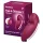 Satisfyer Tap & Climax 2 - 2-in-1 klitoriskiihotin ja vibraattori (punainen)