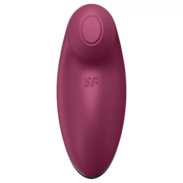 Satisfyer Tap & Climax 2 - klitoriskiihotin ja vibraattori 2in1 - punainen
