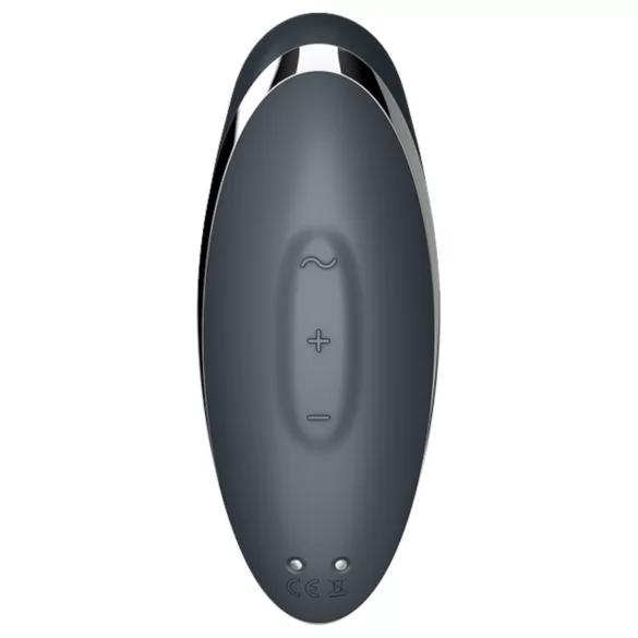 Satisfyer Tap & Climax 2 - 2-in-1 klitorisvibraattori - harmaa