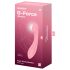 Satisfyer G-Force - ladattava, vedenkestävä G-pistevibraattori (pinkki)