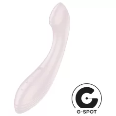   Satisfyer G-Force - ladattava G-pistevibraattori - vesitiivis - beige