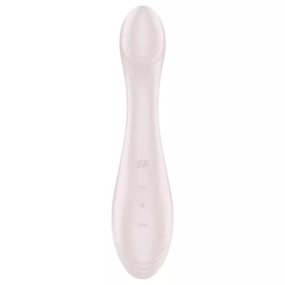 Satisfyer G-Force - ladattava G-pistevibraattori - vesitiivis - beige