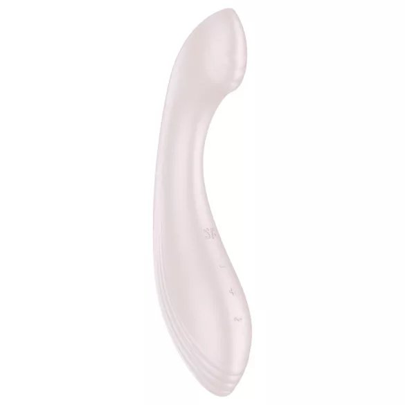 Satisfyer G-Force - ladattava G-pistevibraattori - vesitiivis - beige
