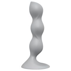 Satisfyer - gyötydildo helmillä - harmaa