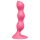 Satisfyer Triple Ball-R - anaalivibraattori gyöngyillä - pinkki