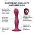 Satisfyer Double Ball-R - imukuppidildo punainen