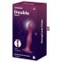 Satisfyer Double Ball-R - imukuppidildo punainen
