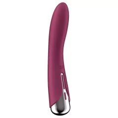   Satisfyer Spinning Vibe 1 - pyöriväpäinen G-pistevibraattori (punainen)