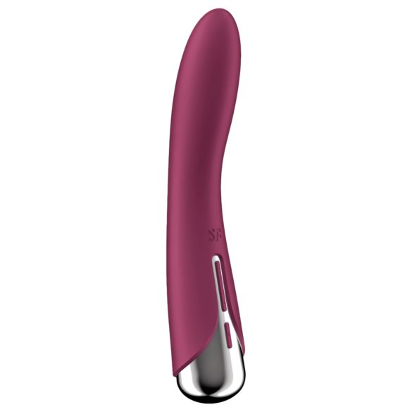 Satisfyer Spinning Vibe 1 - G-piste vibraattori pyörivä pää - punainen