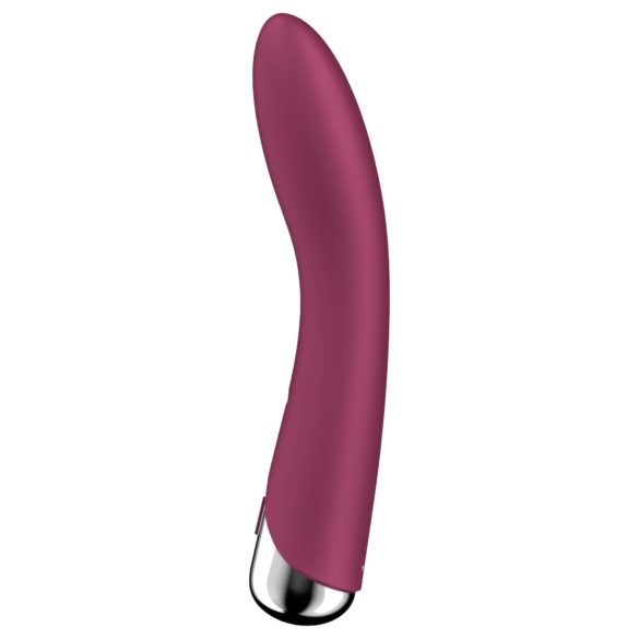 Satisfyer Spinning Vibe 1 - G-piste vibraattori pyörivä pää - punainen