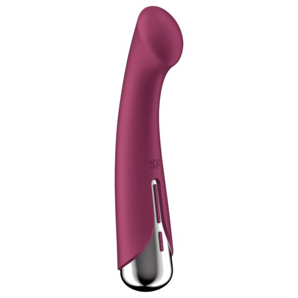 Satisfyer Spinning G-Spot 1 - Kiertopäinen G-pistevibraattori (punainen)