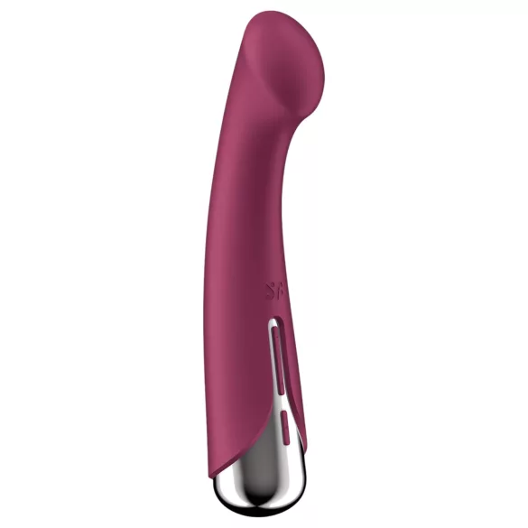 Satisfyer Spinning G-Spot 1 - pyöriväpääinen G-pistevibraattori (punainen)