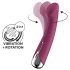 Satisfyer Spinning G-Spot 1 - Kiertopäinen G-pistevibraattori (punainen)